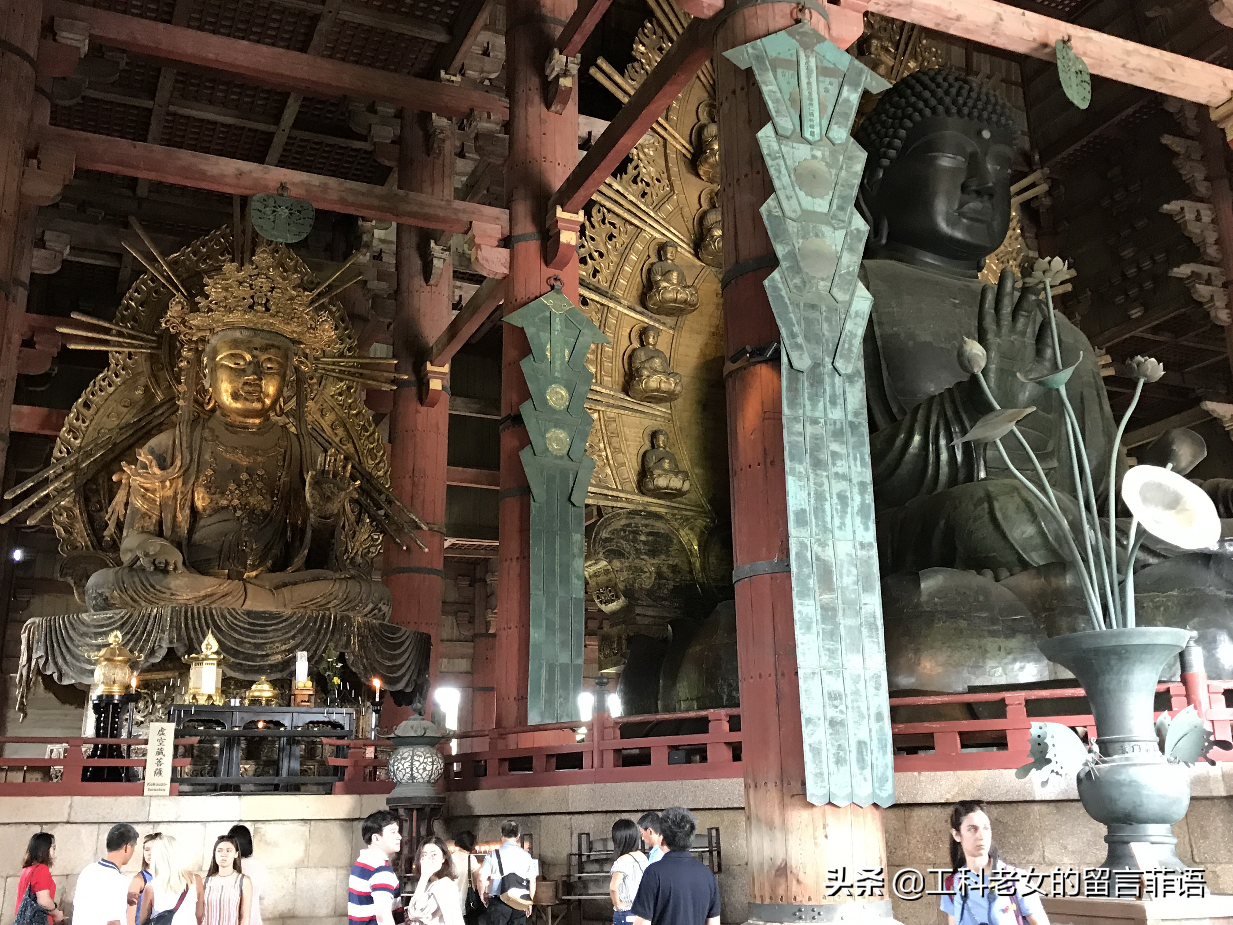 奈良东大寺大佛殿和太和殿,奈良东大寺位置地图图片