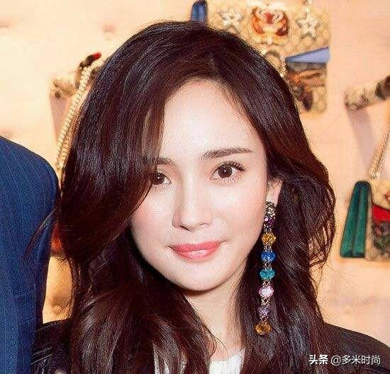 唐嫣和杨幂的发际线,杨幂额头高怎么弄刘海