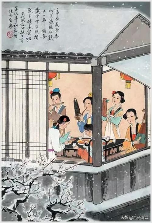 诗词丨100张风俗图，100首诗词，太美了​