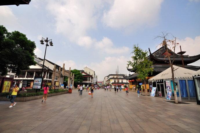 聊一聊商业街,苏州高新区华通花园二区商业街