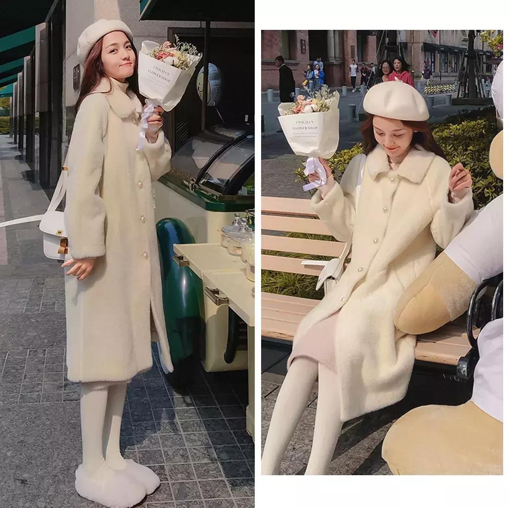 大毛衣裙子秋季女款大码,大毛衣裙穿搭女秋冬加厚