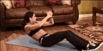 腹肌训练一个动作一分钟练出腹肌,练腹肌教程8分钟练出6块腹肌方法