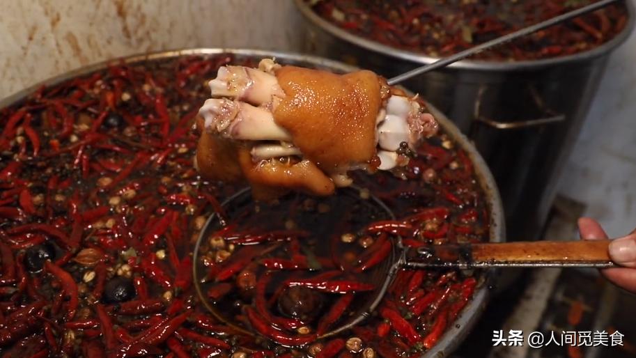 河南知名的猪蹄店,河南卖猪蹄一条街