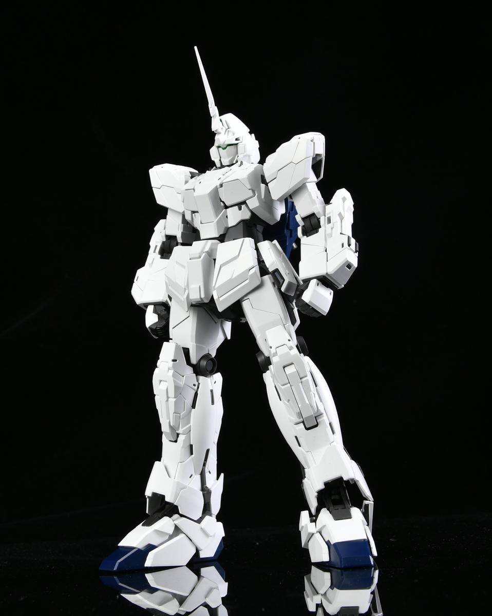 mgex独角兽高达测评,万代限定重炮高达mg开箱