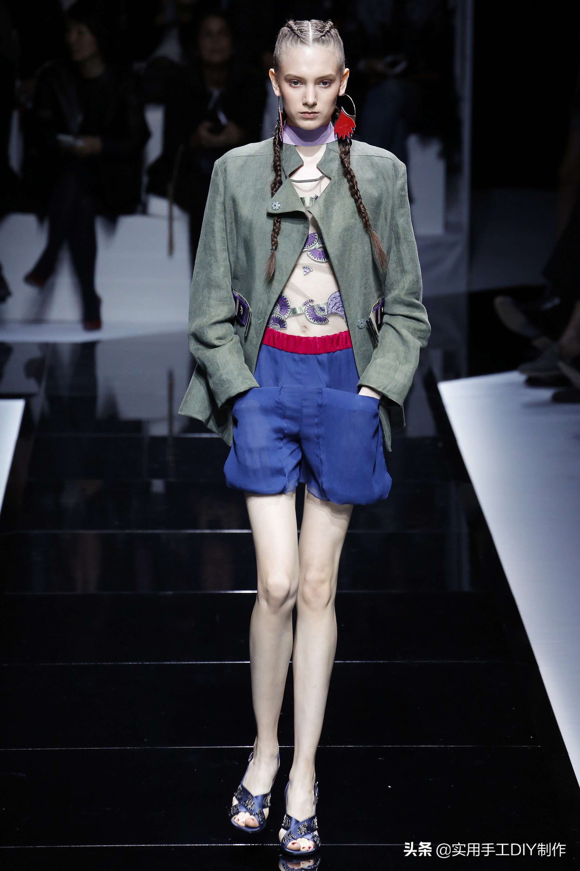 夏时装周emporioarmani秀场,春夏时装周emporioarmani