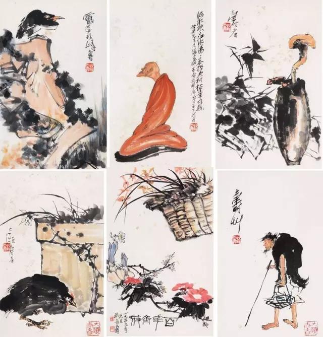 中国近现代国画巨匠黄幻吾,当代国画巨匠陈大章