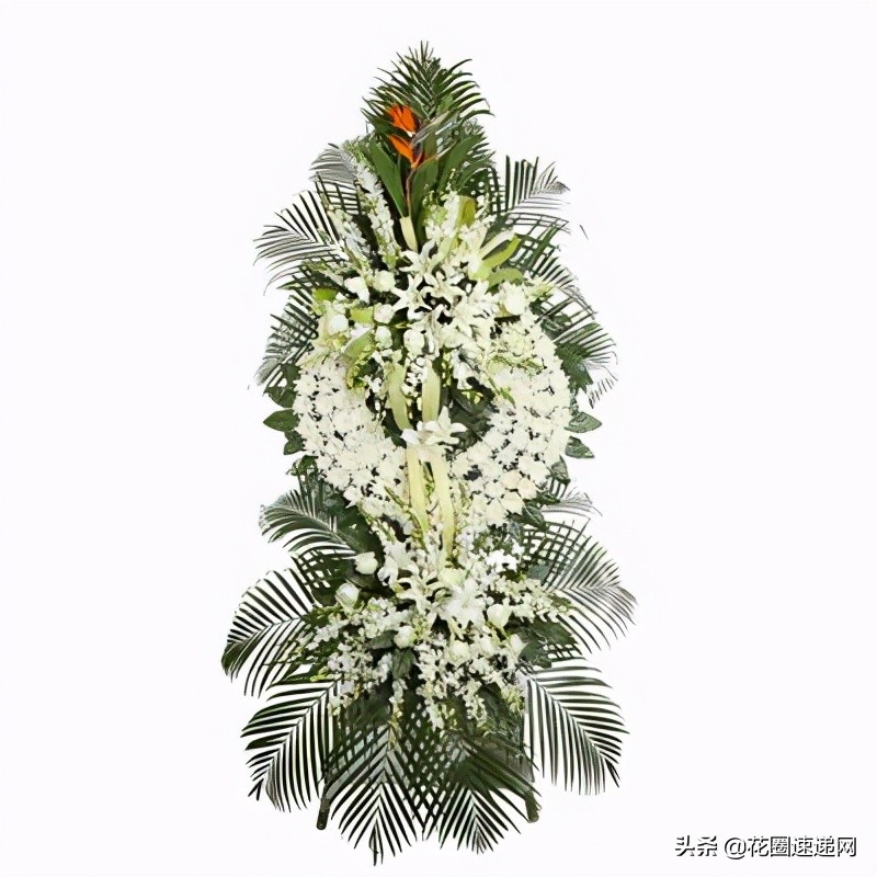 白事花篮一般多少朵花,白事花篮什么时候送比较合适
