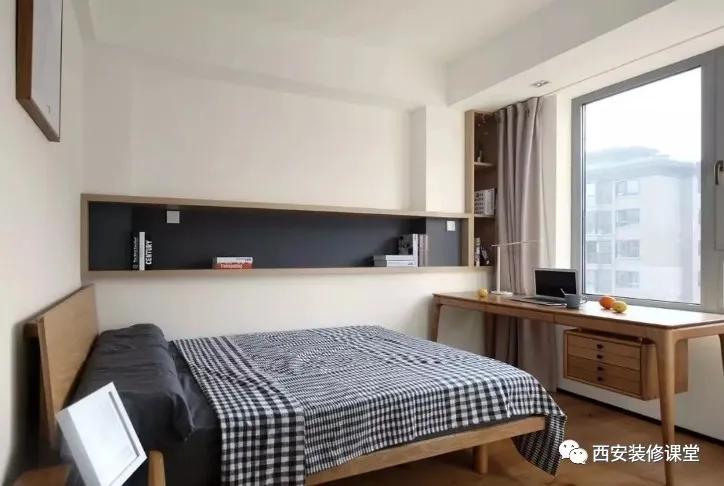 卧室放不下床头柜怎么办,卧室放不下床头柜6种形式搞定