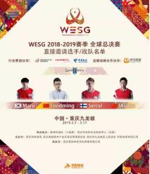 wesg2019全球总决赛,今年wesg总决赛