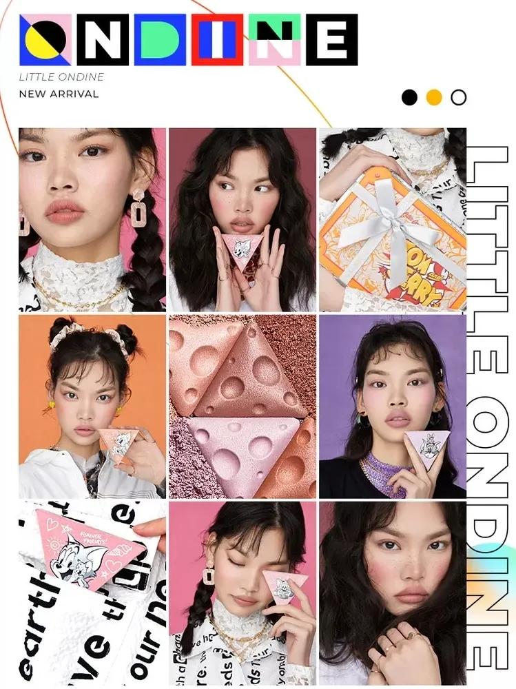 橘朵可口可乐联名眼影盘,可口可乐联名腮红