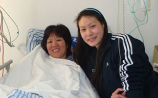 郎平生病时候的照片,21岁的“铁榔头”郎平