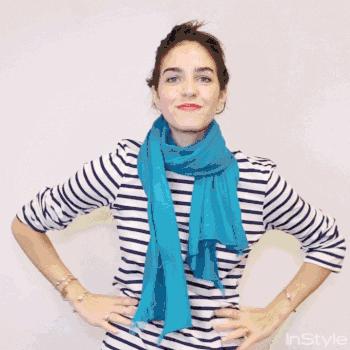 围巾怎么戴才好看？3大搭配法则5种时髦系法，一篇搞定所有问题