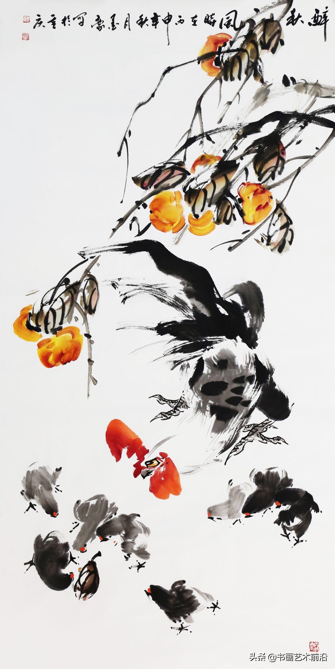 写意鸡画大全,写意鸡的图片大全