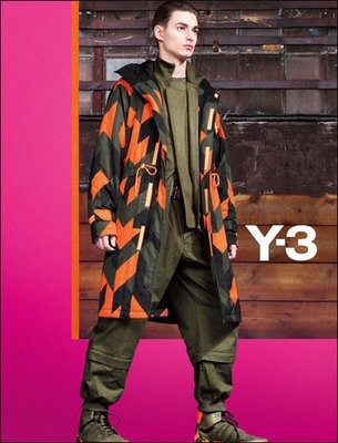 y-3联名阿迪广告,adidasy-3山本耀司