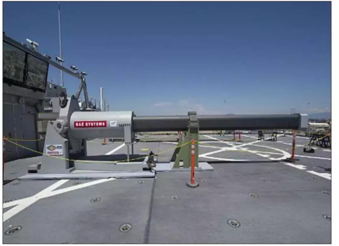 美国为什么不研发电磁轨道炮,美国电磁轨道炮的威力