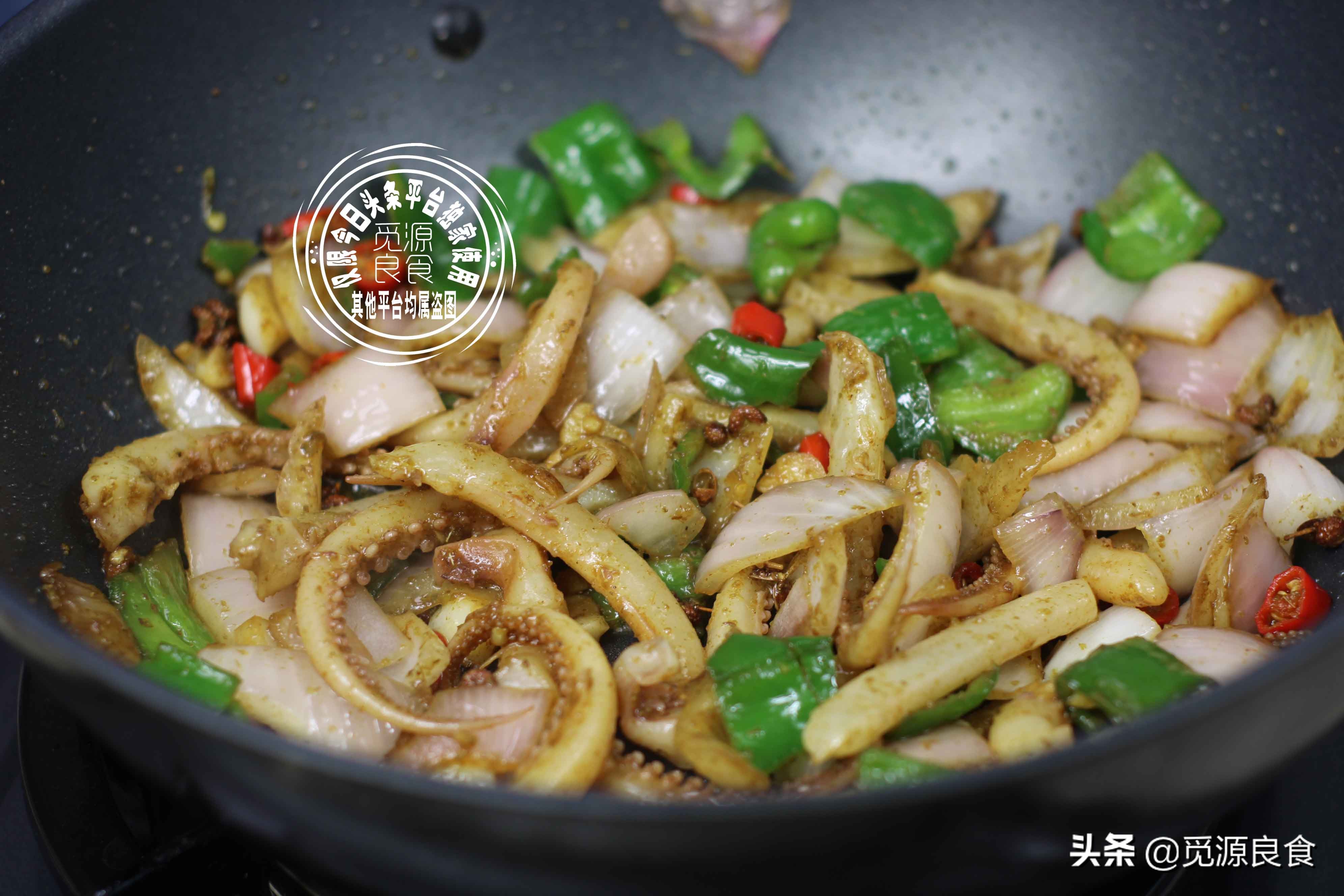 鱿鱼焯水后爆炒3分钟能熟吗,爆炒鲜鱿鱼的做法大全家常窍门