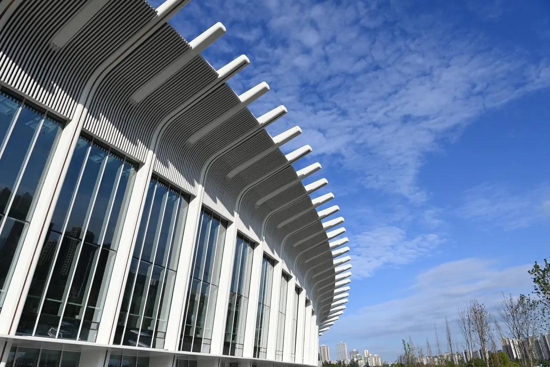 南充嘉陵江边又添一景,嘉陵江畔