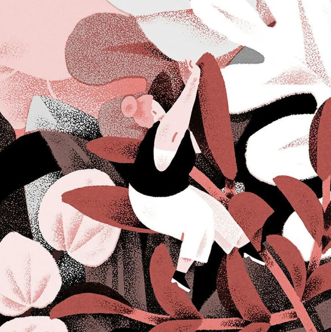 精妙的细节和色彩插画,插画作品想象力是最吸引人的色彩