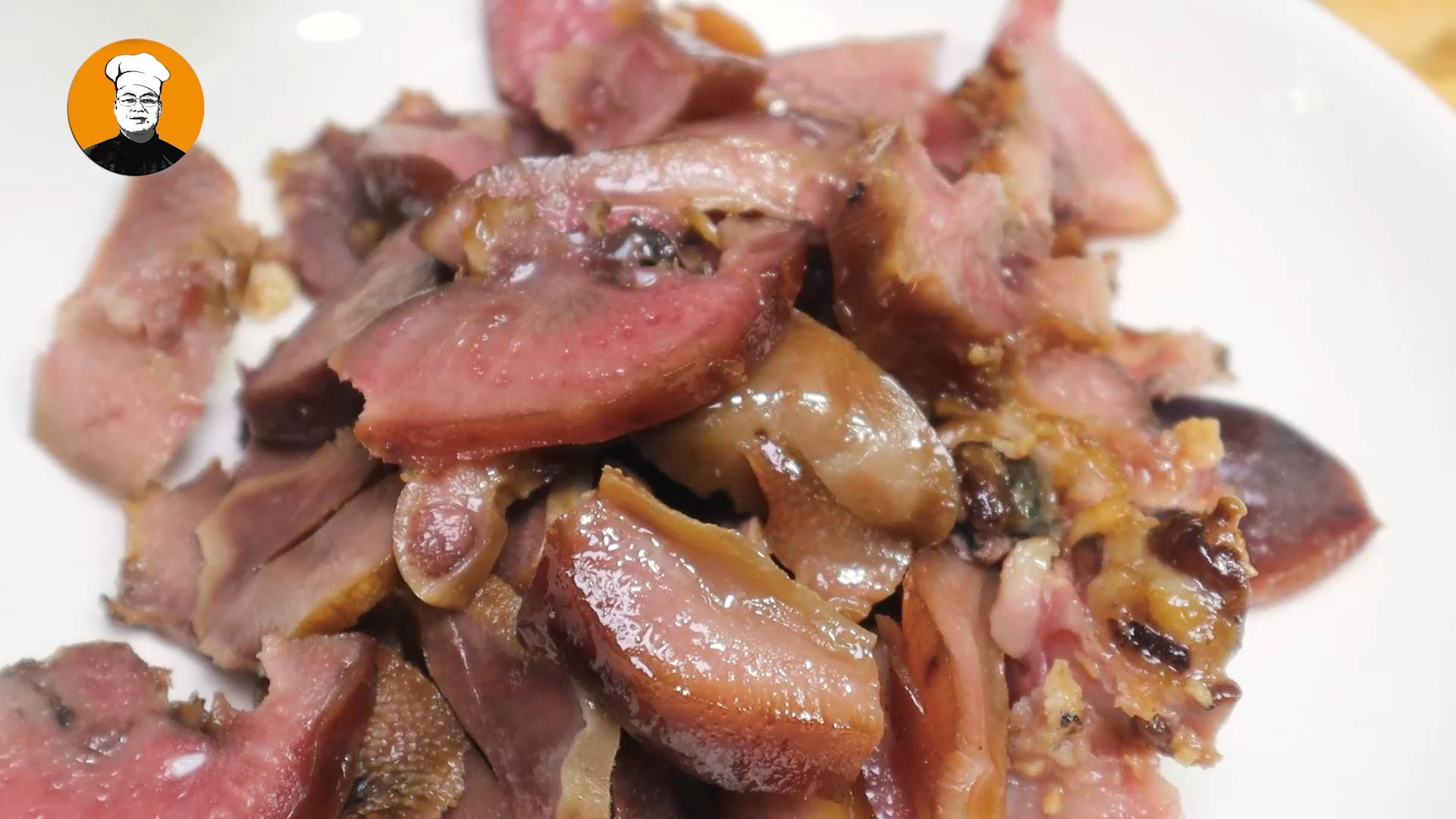 腌咸猪头的正确做法,过年必备好物猪肉脯