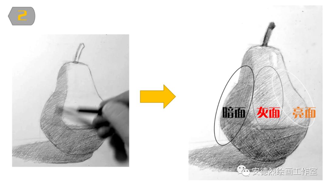 素描人头怎么擦出体积感,人像素描体积感如何表达