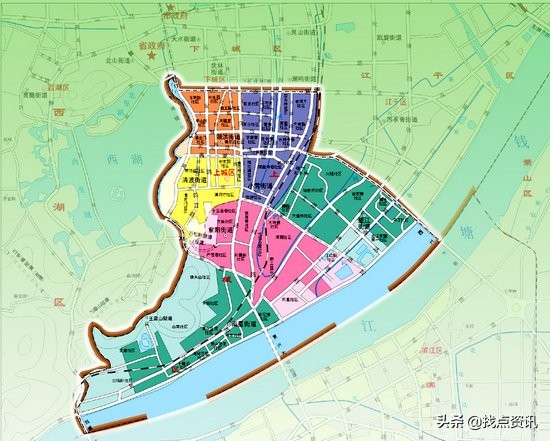 杭州各区县城排名,杭州逛逛高级感