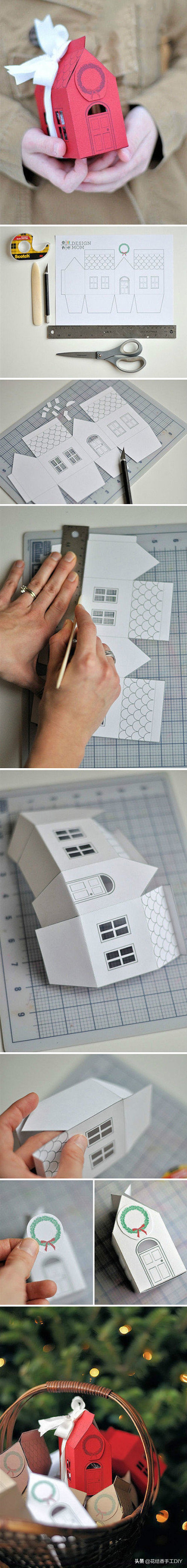 新年礼物手工立体贺卡a4纸,新年手工纸贺卡简单