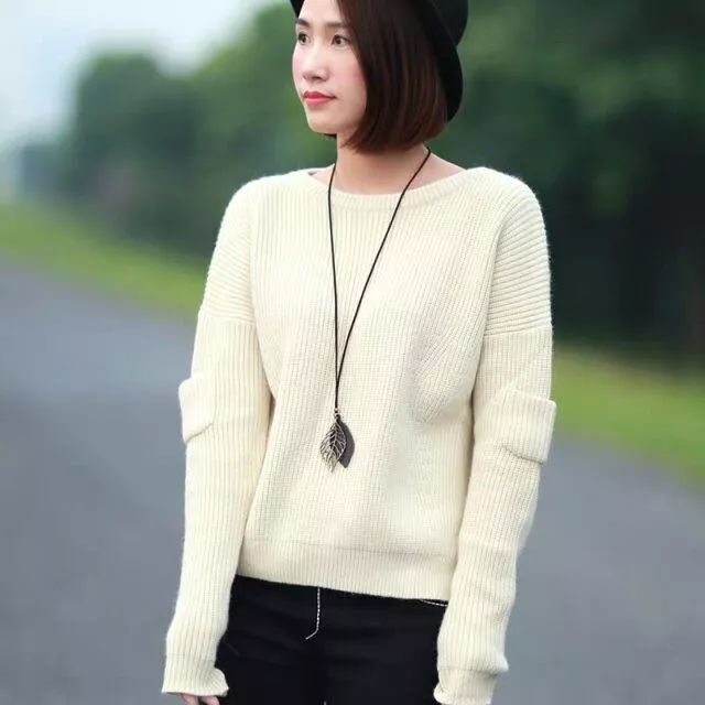 穿毛衣搭什么项链好看,毛衣和毛衣链的搭配