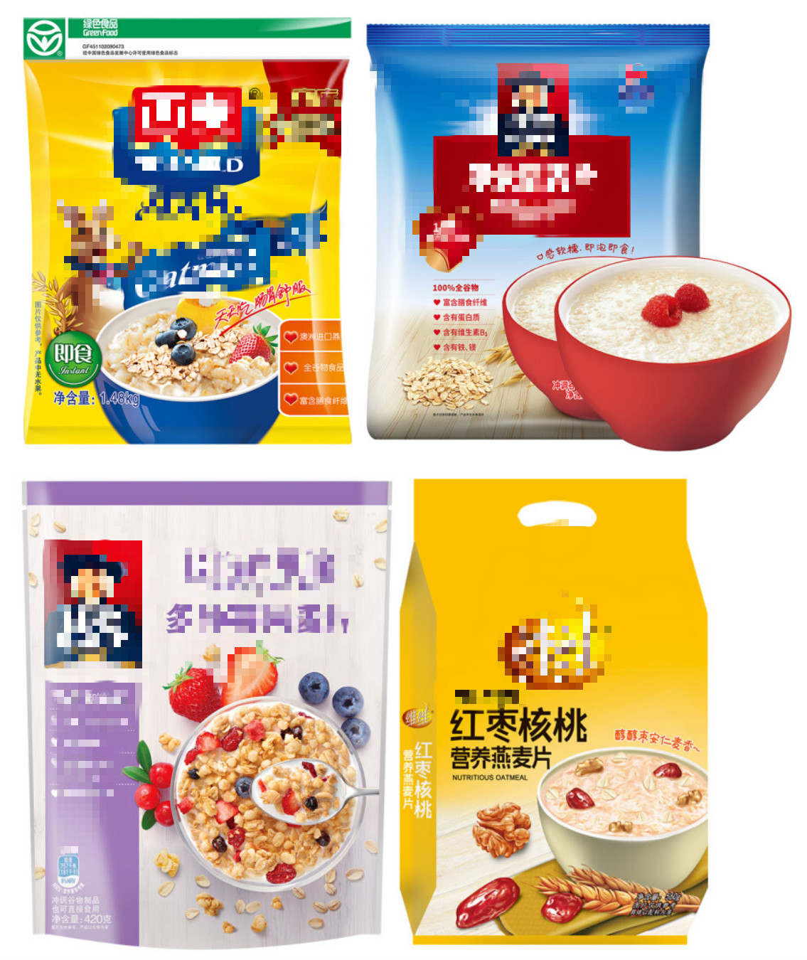 高营养的燕麦推荐,优秀的全谷物燕麦