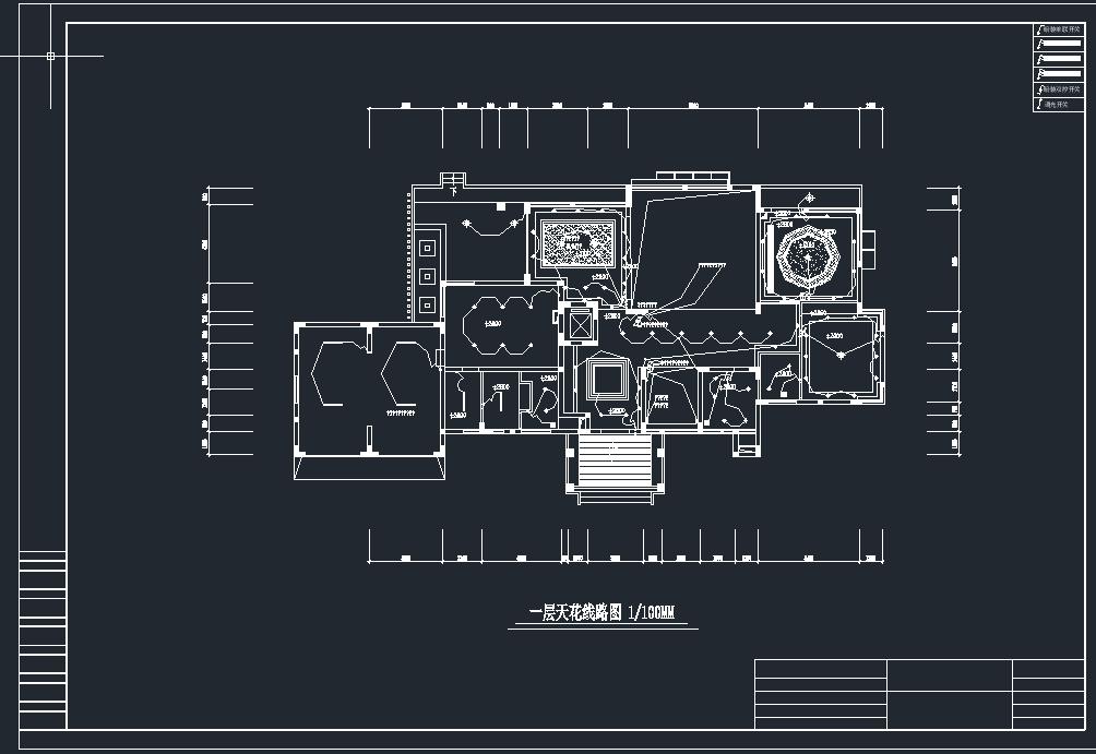 室内设计全套cad图纸图片,室内装修设计图cad大全
