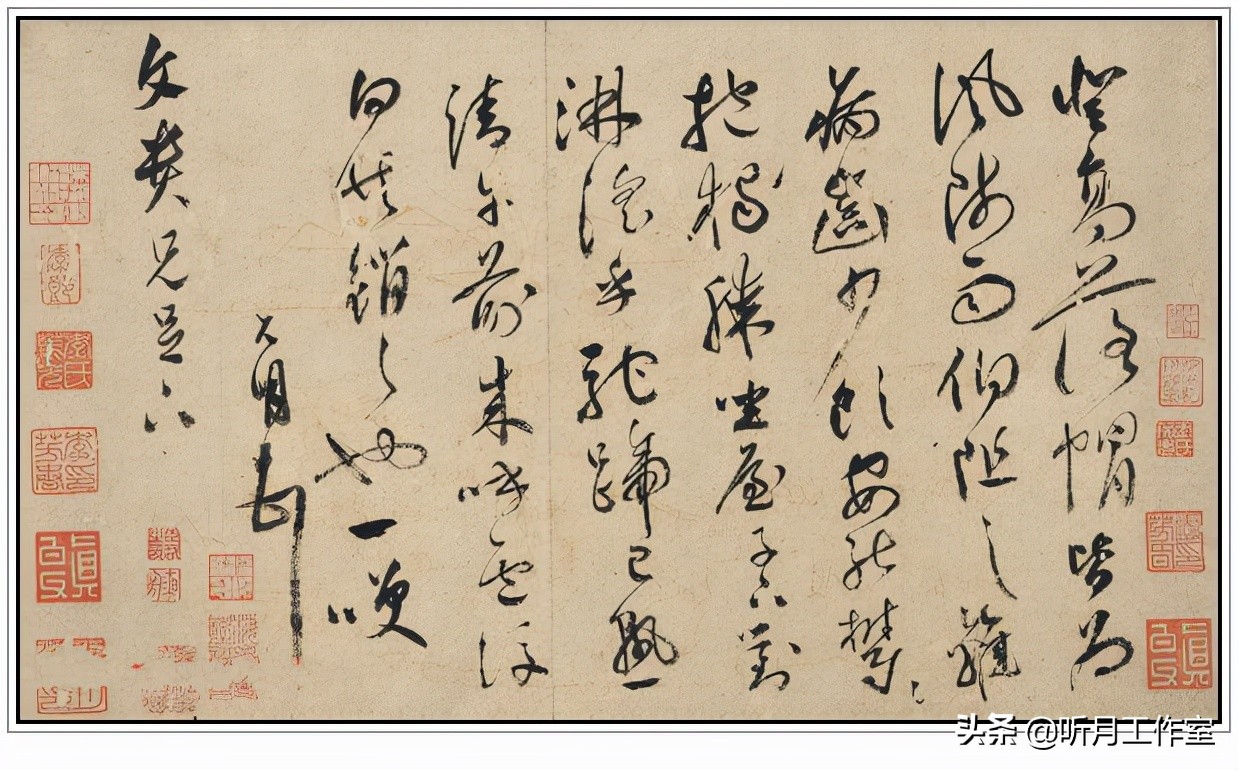 明代书法四大家书法作品欣赏,明朝祝允明草书