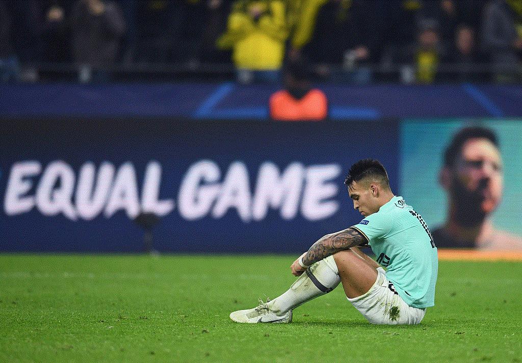 国米欧冠遭马赛淘汰,意甲国米遭遇逆转