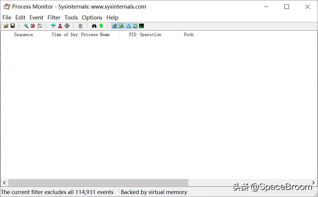 四十九,Procmon软件基本用法及文件进程、注册表查看
