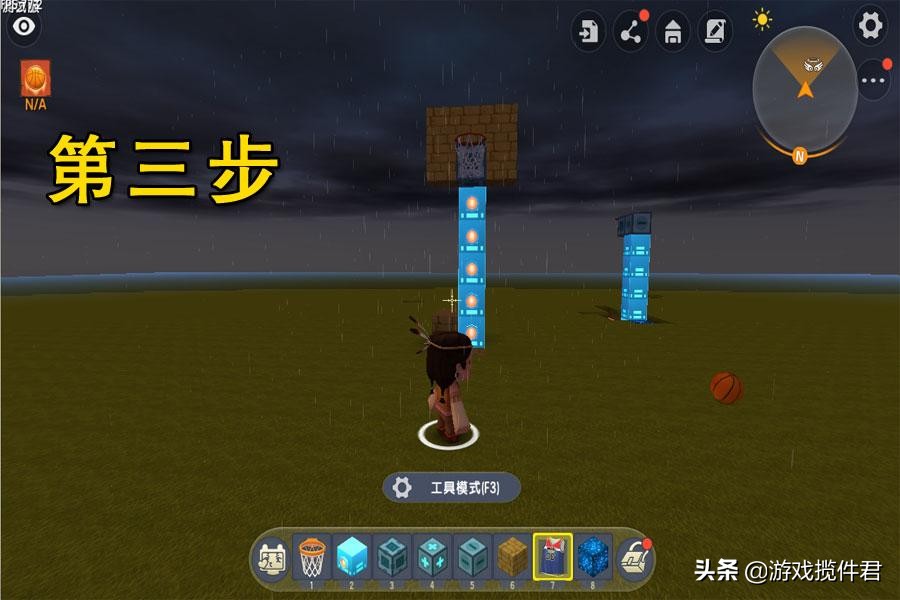 迷你世界解锁火箭背包黑科技,迷你世界终于成功做出了悬浮梯子