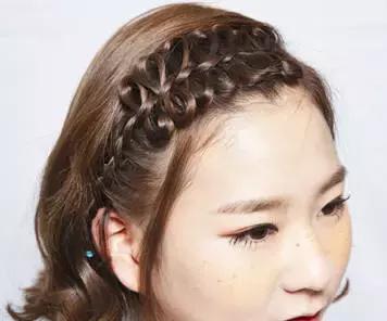 杨紫同款竹节辫,杨紫同款短发编发教程