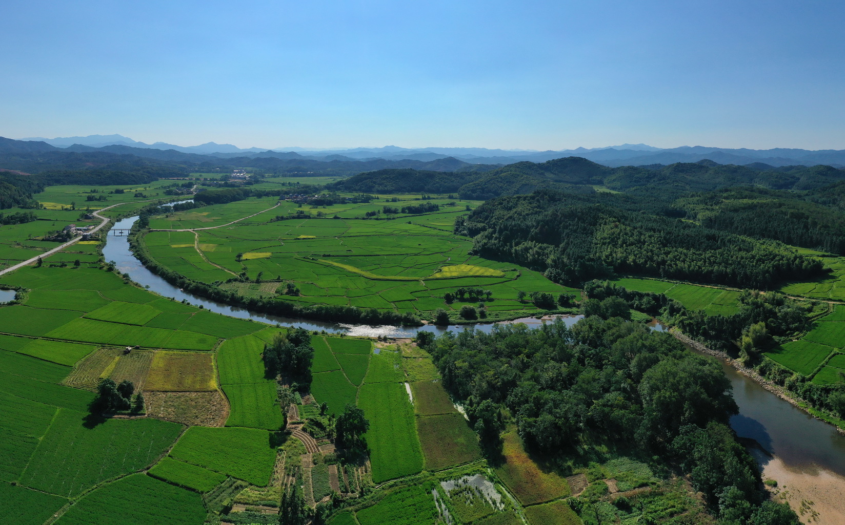 江西省山清水秀自然美景好地方,金溪镇山清水秀好风景