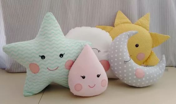 家里的玩偶、抱枕统统不用买，两块布就能缝，布艺手工附教程