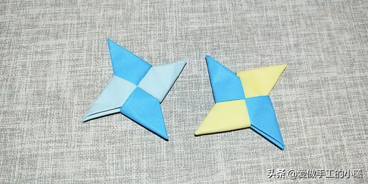 童年飞镖折纸,简单又好玩儿的折纸飞镖