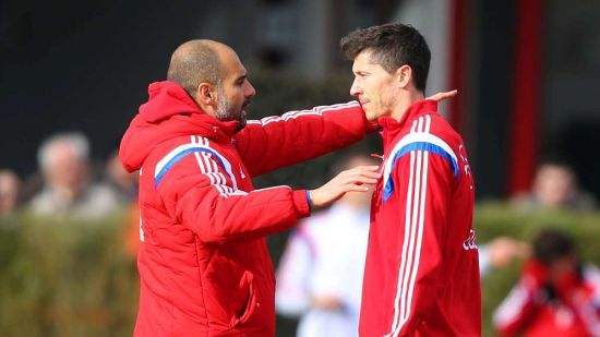 克洛普对拜仁曼城的评价,莱万多夫斯基瓜迪奥拉战术