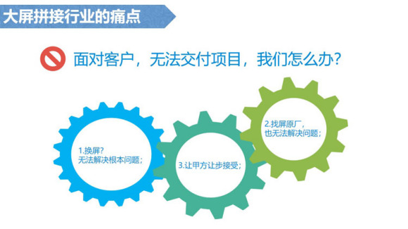龙岩领受18X23激光无色差拼接屏安置如何？