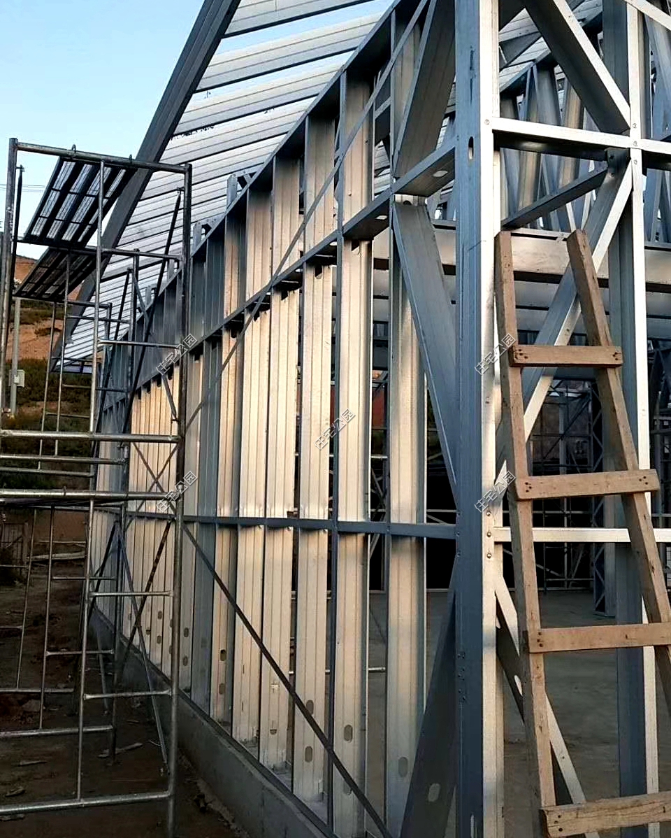 农村钢结构保温层自建房,农村自建轻钢房屋保温