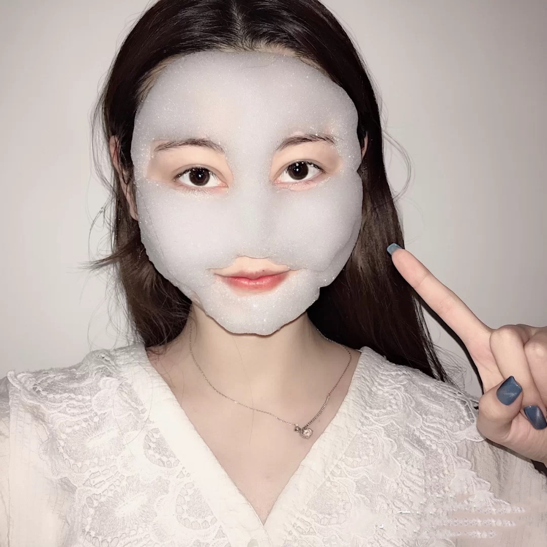 泡泡面膜真的能祛粉刺吗,花青素泡泡面膜改善毛孔去黑头