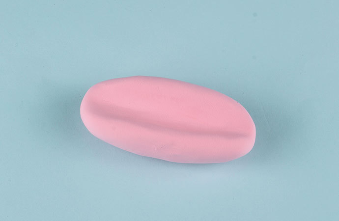 粉嫩的粘土迷你复古蛋糕来了,粘土制作可爱抹茶小蛋糕