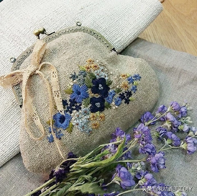 刺绣简单又好看教程,刺绣的绣法简单幼儿