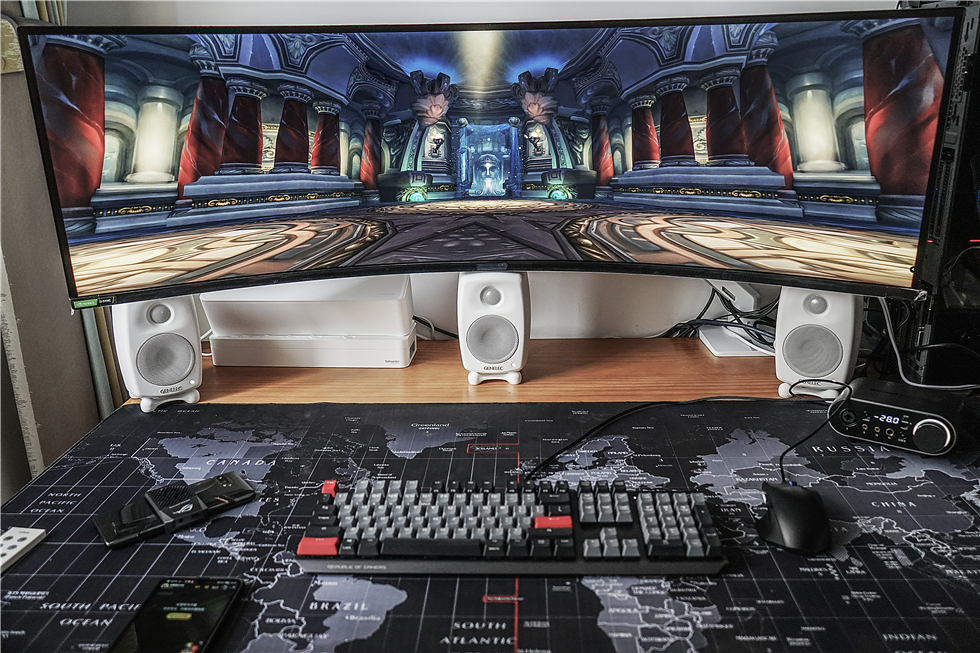 三星玄龙骑士49寸显示器测评144hz,49寸显示器曲率1500和1800