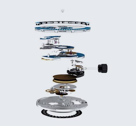 机械表各品牌经典款,小米匠心传承系列陀飞轮机械表