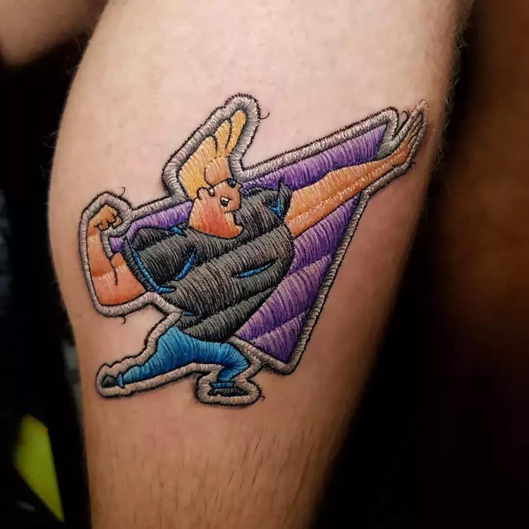 他用刺绣将回忆纹在身上，惊艳12万粉：玩的不止是心跳，还有童真