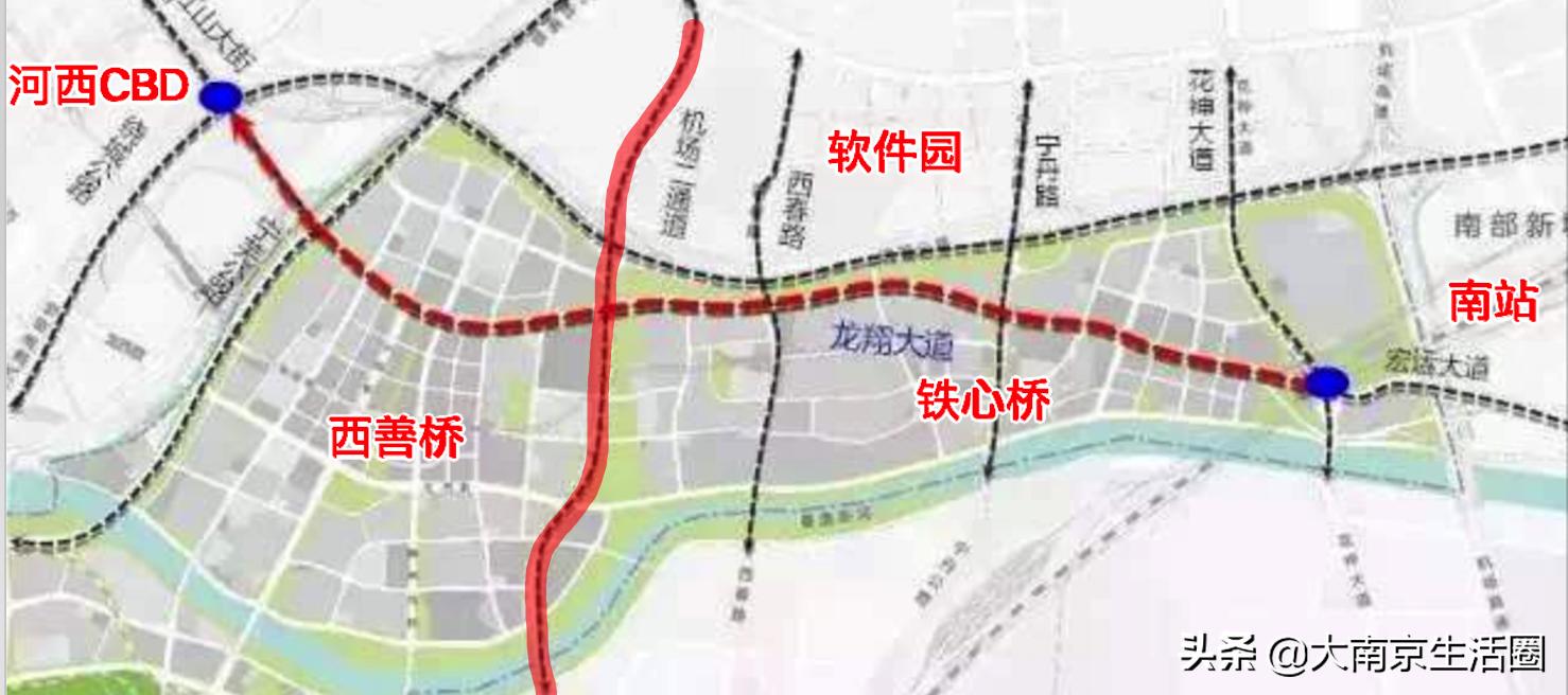 不愧是南京城南黑马,被CBD和高铁包围,还有地铁穿城而过