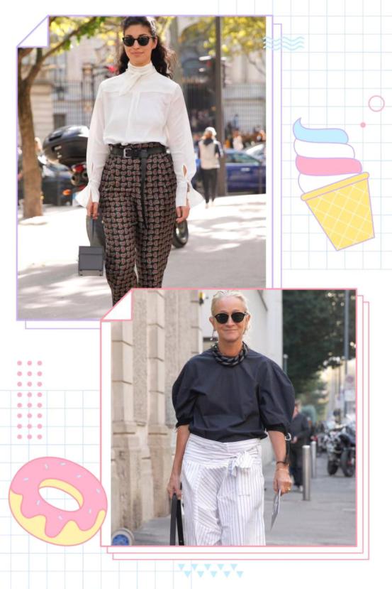 阔腿裤穿出时尚感,阔腿裤要怎么穿才又显瘦又好看