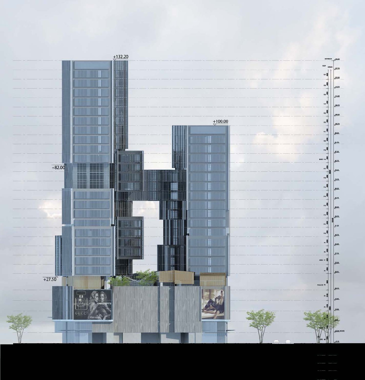 长沙市坡子街,长沙十大标志性建筑排行榜