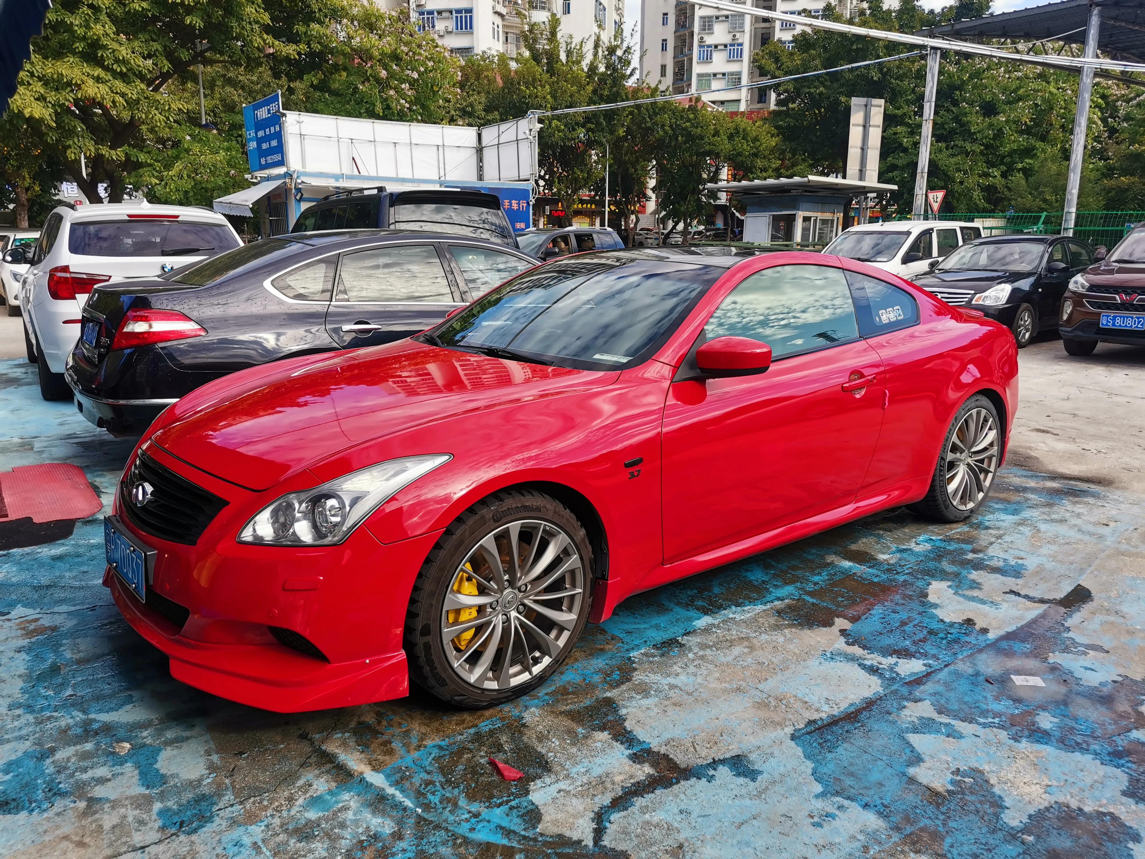 英菲尼迪g37多少钱二手,英菲尼迪g37两门硬顶轿跑多少钱